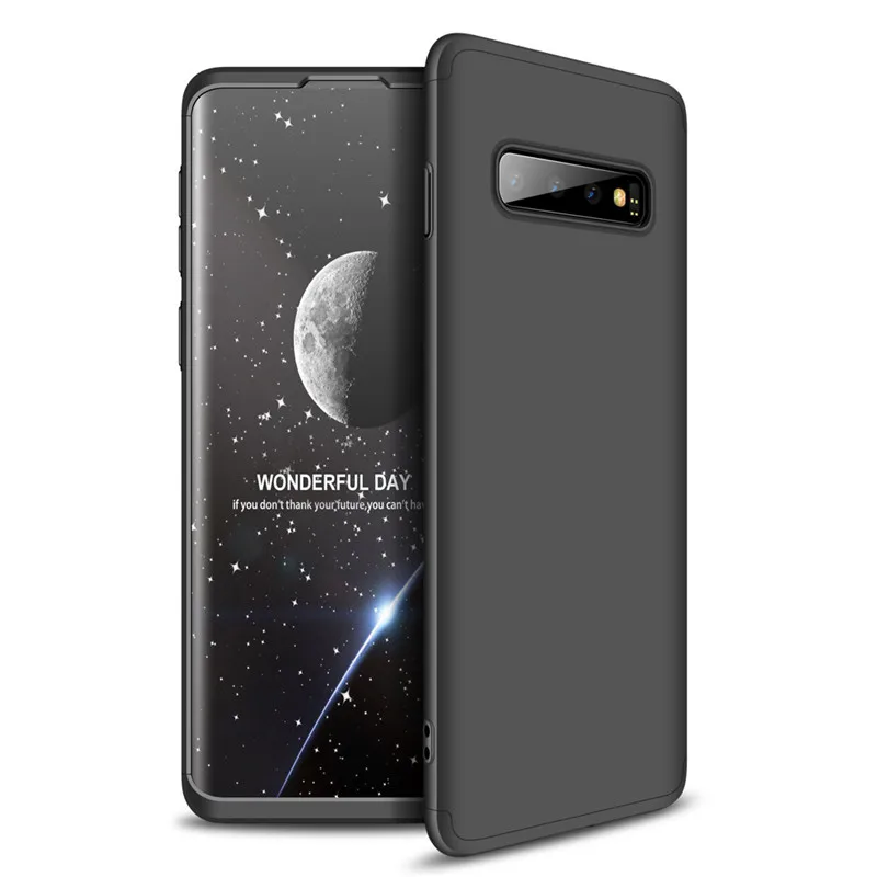 360 полный защитный чехол для телефона samsung Note 10 Pro матовый ПК противоударный чехол для samsung Galaxy S9 S10 Plus A70 M30 чехол s