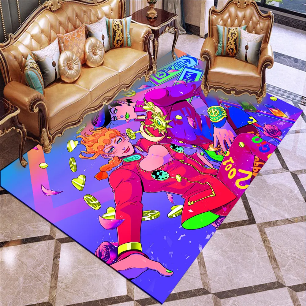 

Коврик Jojo bibella Adventure Противоскользящий напольный коврик 3D коврик нескользящий коврик для столовой гостиной мягкий ковер для спальни