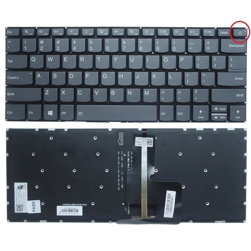 

Новая английская клавиатура с подсветкой для Lenovo IdeaPad 320-14ISK 320-14IKB 120S-14IAP 320S-14IKB 320-14AST 320-14 330-14