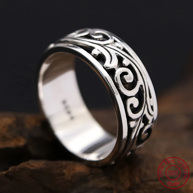 

Кольцо из серебра 925 пробы с настоящим цветком