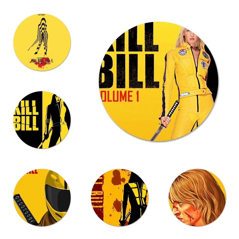 Брошь из фильма Убить Билла прочная брошь значок косплея аксессуары для одежды