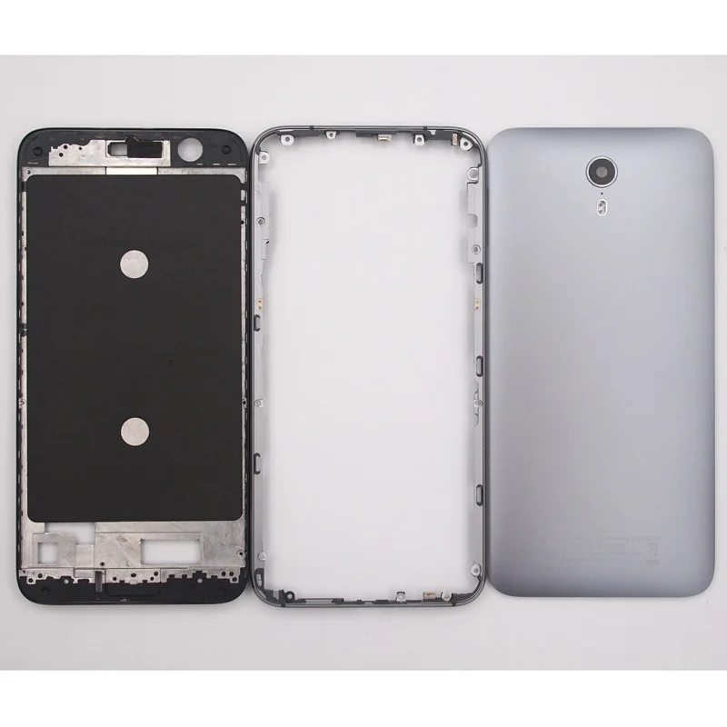 Для ZUK Z1 Z1221 передняя рамка средняя рамка алюминиевая рамка крышка батареи задняя крышка Корпус чехол с кнопками громкости питания