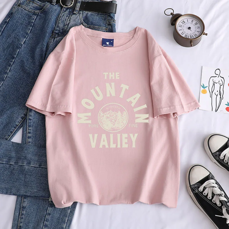 

Женский свободный Универсальный пуловер с буквенным принтом, в стиле K-POP