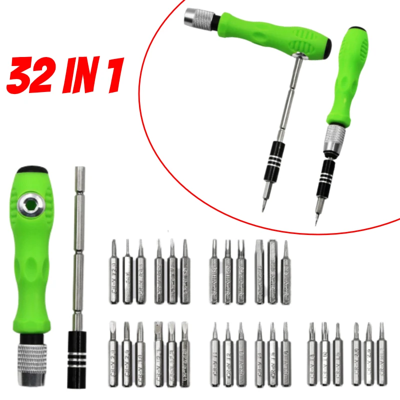 Набор прецизионных отверток 32 в 1 набор инструментов для ремонта и открытия
