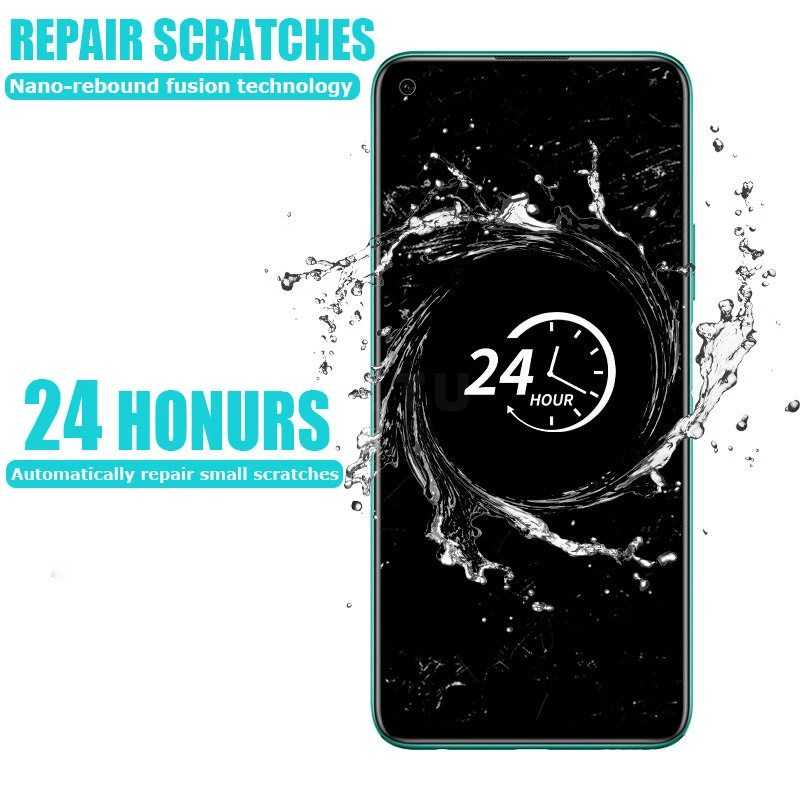 Защитная пленка для Huawei Honor 9C/8C/7C/6C/5C/4C/3C Гидрогелевая 9H 9A Play 8A Pro 7A 6A 5A 4A | Мобильные
