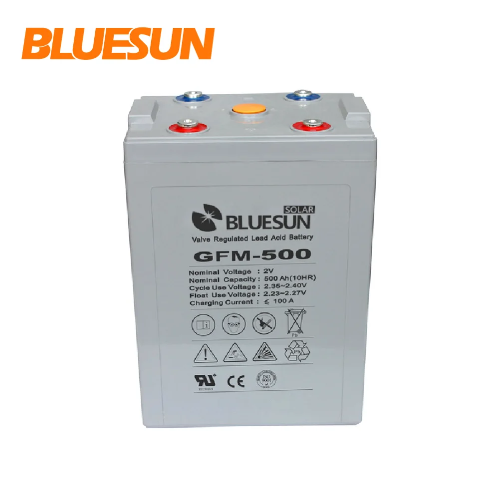 

2V 500AH deep cycle good price high efficiency lithium ion battery solar generator