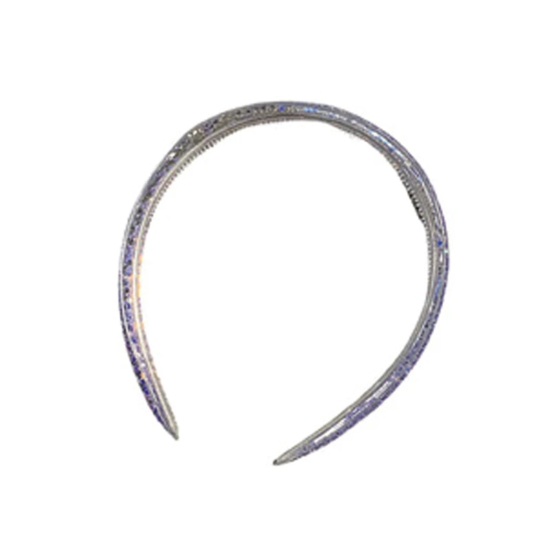 

Girl Hair Accessories 2021 Fashion Inflatable Headdress Bright Film Head Hoop Head Band Don't Hurt Your Hair Portable Hair Band