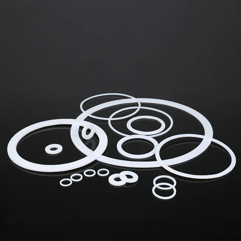 

GasketsHigh temperature resistant PTFE retaining ring plastic flat gasket DN flange gasket O-shaped seal 56*66*1.5 gasketwasher