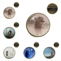 Бронзовая брошь еж MSCHENGDORIS