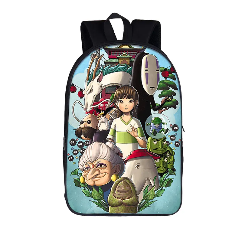 Рюкзак с мультяшным рисунком из мультфильма Унесенные призраками/Тоторо для