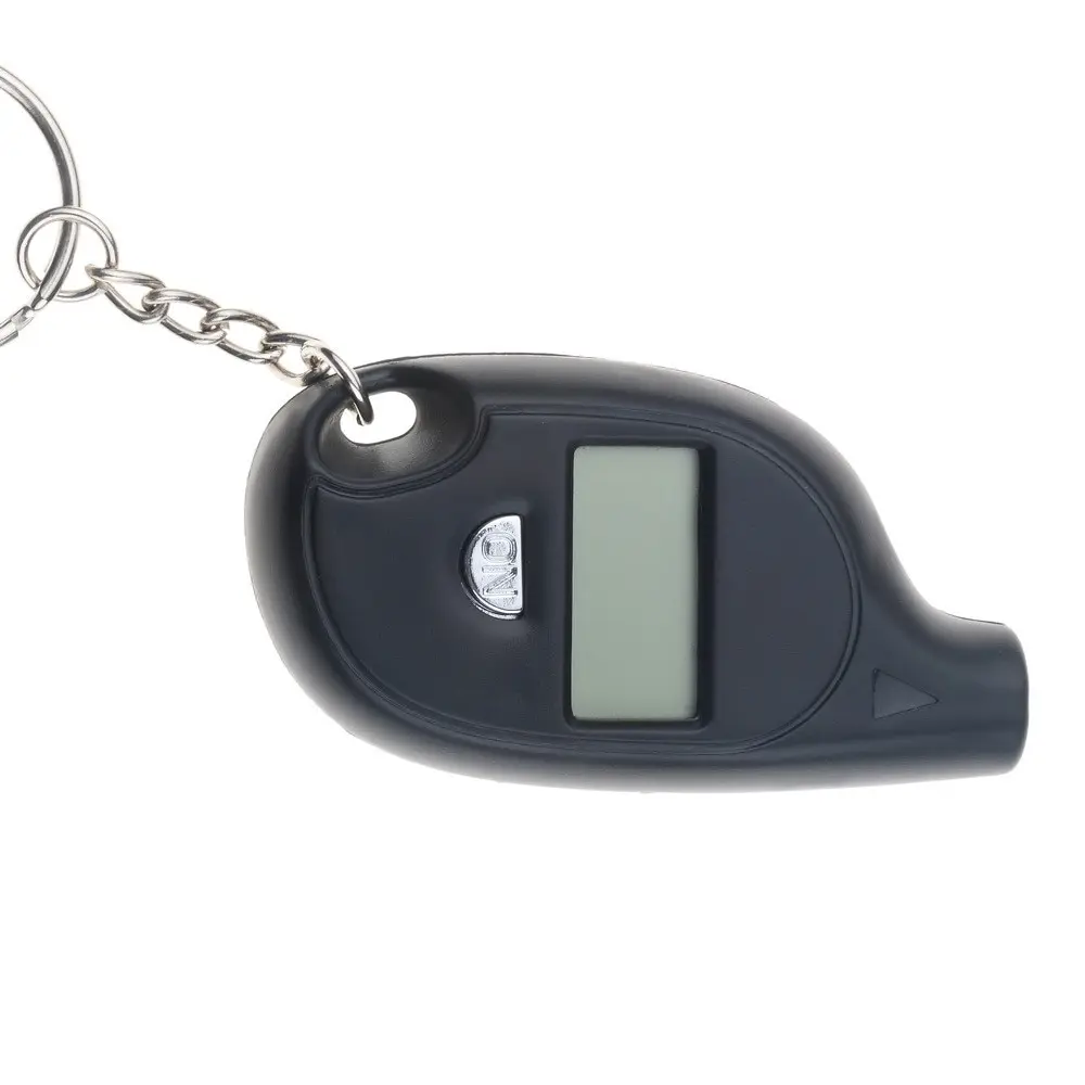 

Mini Keychain style Tire Gauge Digital LCD display Car Tyre Air Pressure tester meter Car Auto Motorcycle tire Safety alarm