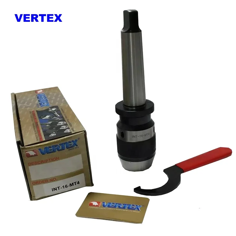 

VERTEX INT-8-MT2 Integrated Morse Keyless Drill Chucks Clamping Capacity 0-8MM