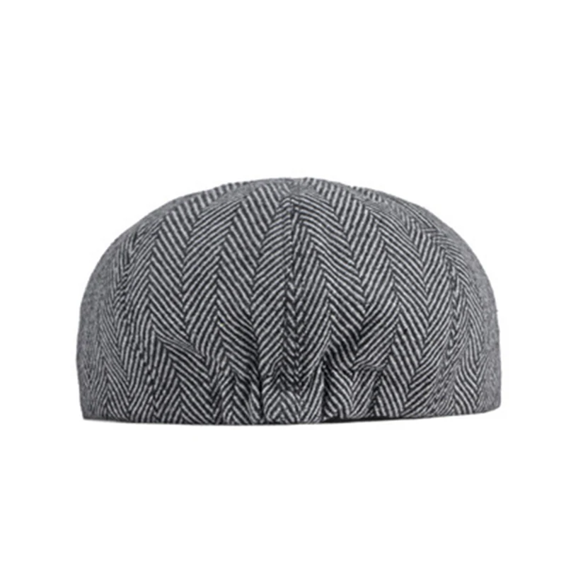 

Men's Cap 2021Peaky Blinders Hat Vintage Herringbone Octagon Cap Men's Newsboy Hats Women Berets Gatsby Flat Hat BLM369