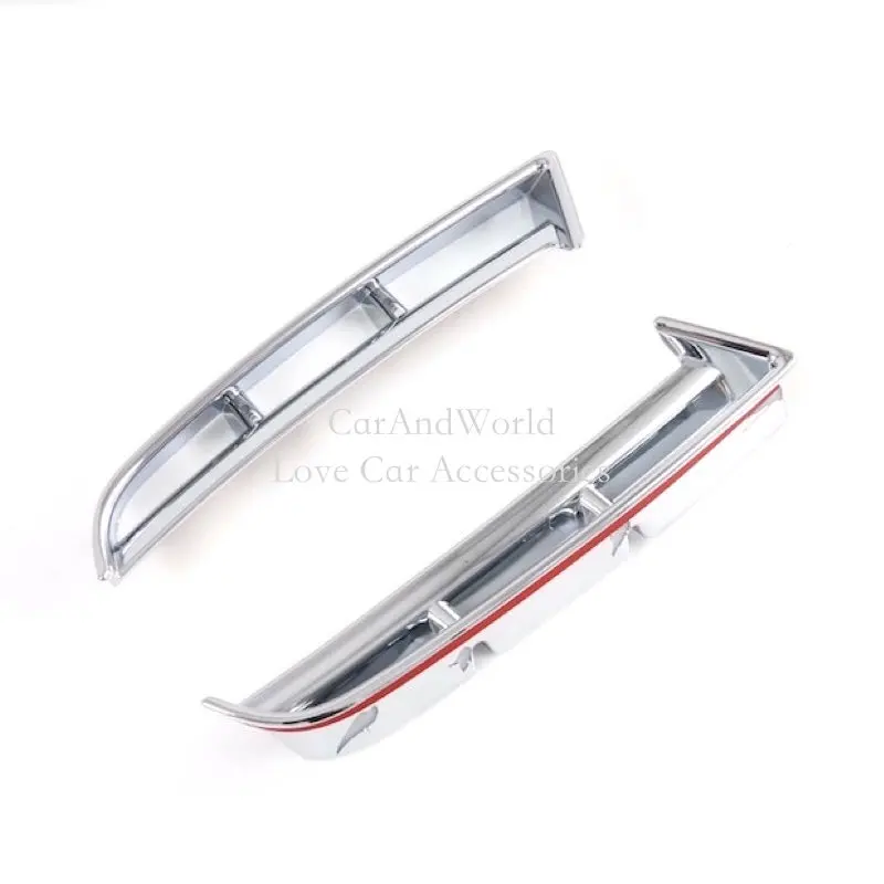 

For Hyundai Tucson NX4 2021 2022 ABS Chrome Front Fog Light Frame Cover Foglight Lamp Sticker Trim Car Refit Garnish Accessories