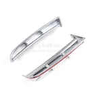 Для Hyundai Tucson NX4 2021 2022 ABS хромированная рамка для передних противотумансветильник крышка противотумансветильник р наклейка отделка автомобиля ремонт гарнир аксессуары