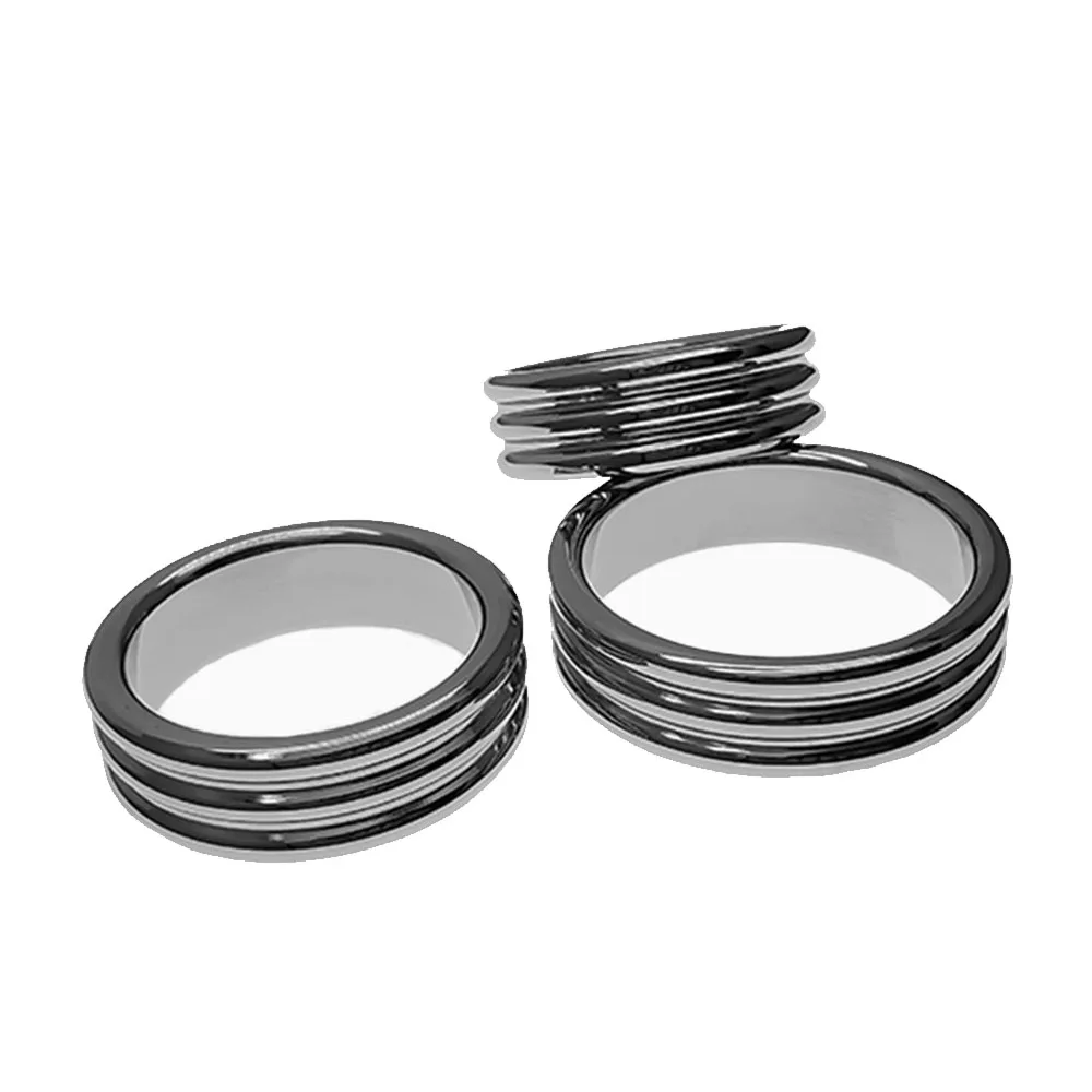 Кольцо на пенис из нержавеющей стали растягивающее кольцо для пениса с задержкой