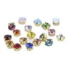 Кристалл певец в форме когтя для самостоятельного изготовления сережек-гвоздиков, стразы 4 мм 6 мм, аксессуары для свадебного платья, фурнитура для ювелирных изделий ручной работы, 100 шт.