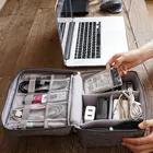 Органайзер для кабелей и электронных аксессуаров, Дорожный чехол с USB-зарядным устройством, подвесной чехол, клатч-держатель, рюкзак
