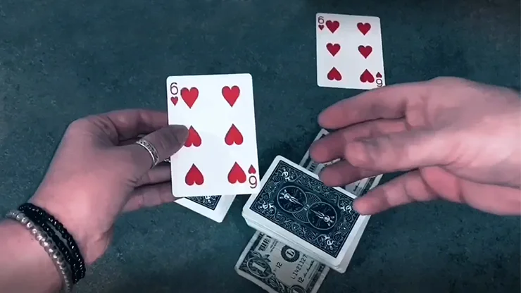 Сделка или нет синий красный от Mickael C магические карты волшебные трюки фокусы