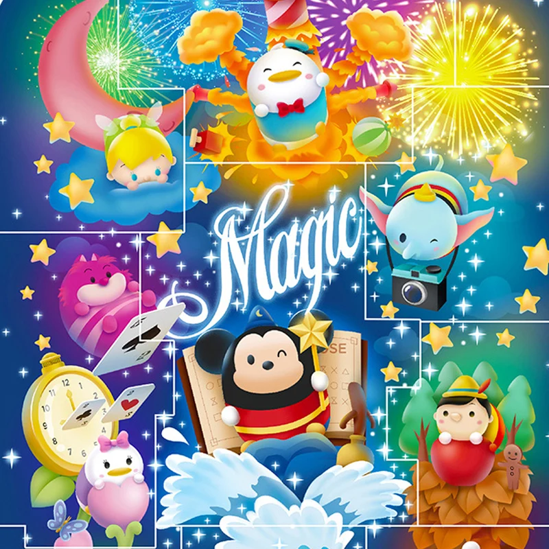 

Disney фантазия шоу потайная коробка игрушки Аниме периферийная мини-кукла украшение коллекция ручной работы детские подарки