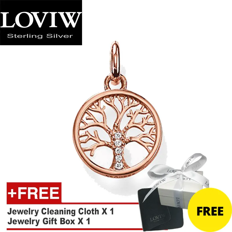 Подвеска в виде дерева цвета розового золота 2020 новые модные ювелирные изделия