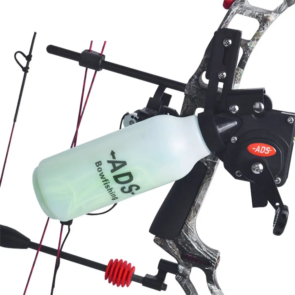 

Rope Pot Archery Bow Fishing Reel with 40m Rope Bowfishing Tool for Compound Bow Recurve Bow Fishing Tackle