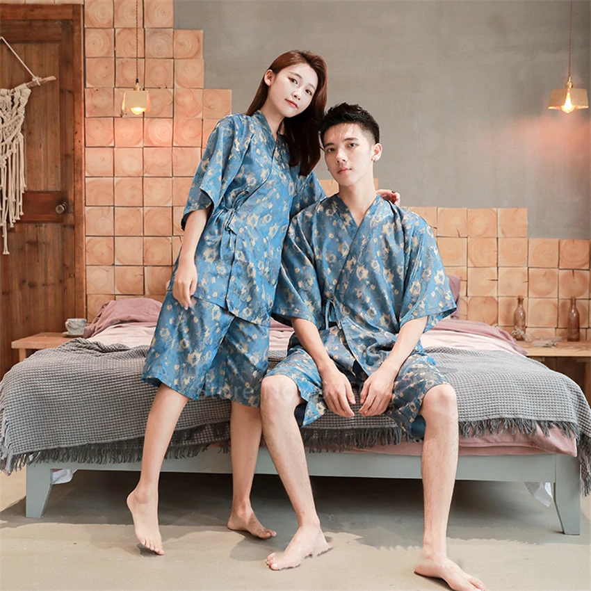 Традиционное кимоно в японском стиле комплект с топом и юбкой для пар женщин