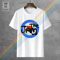 2018 latest men t shirt fashion the jam t shirt white mod target 100 official paul weller style council