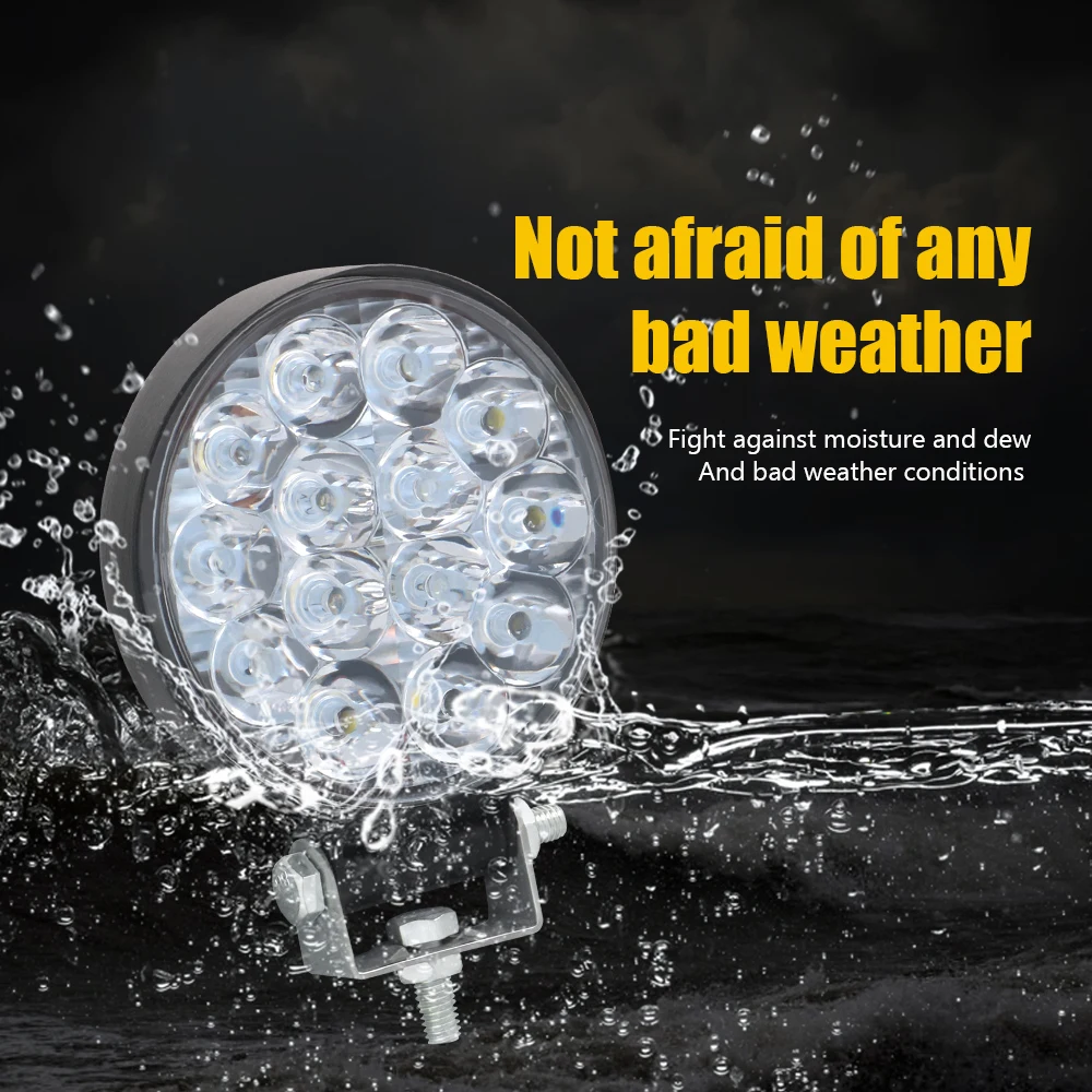 Светодиодная мини-панель для внедорожника 12 В 24 квадрасветодиодный светодиодная