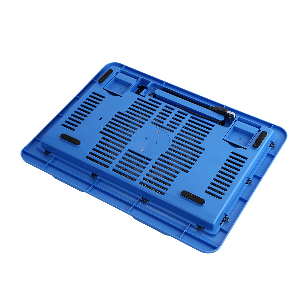 Notebook Cooler Laptop Cooling Pad Base With 200mm Big Silent Fan USB Stand For 14&quot Or Below Holder Desk | Компьютеры и офис