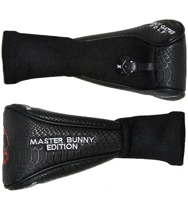 Embossed black Гибридные Чехлы для головы Golf UT из искусственной кожи, 2 цвета, чехол для водителя - Цвет: Embossed black