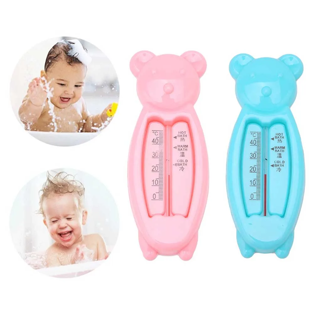 Новорожденный детский банный водяной термометр форма медведя из мультфильма
