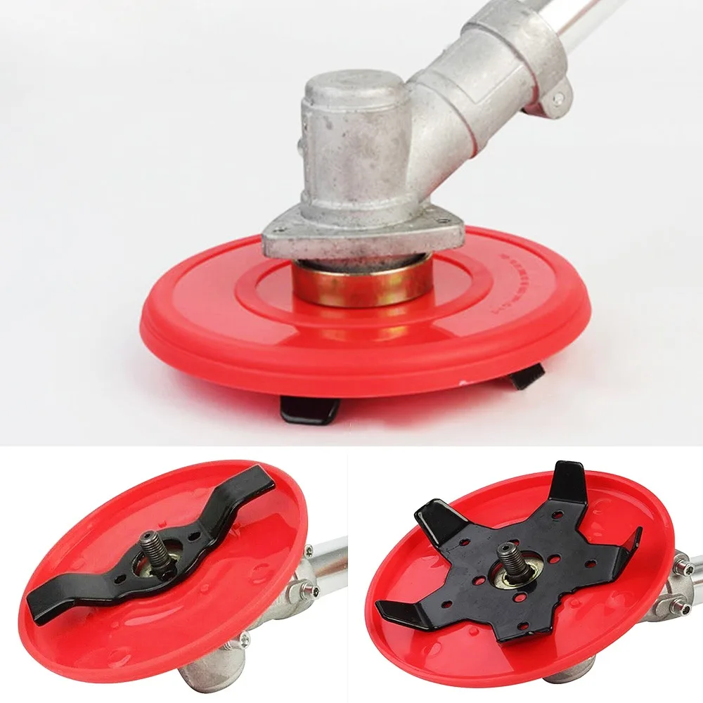 

Universal Multi-functional Trimmer Head for Lawn Mower Garden Tool Parts Brush Weed Cutter Blades Steel Hedge Grass Trimmer Head