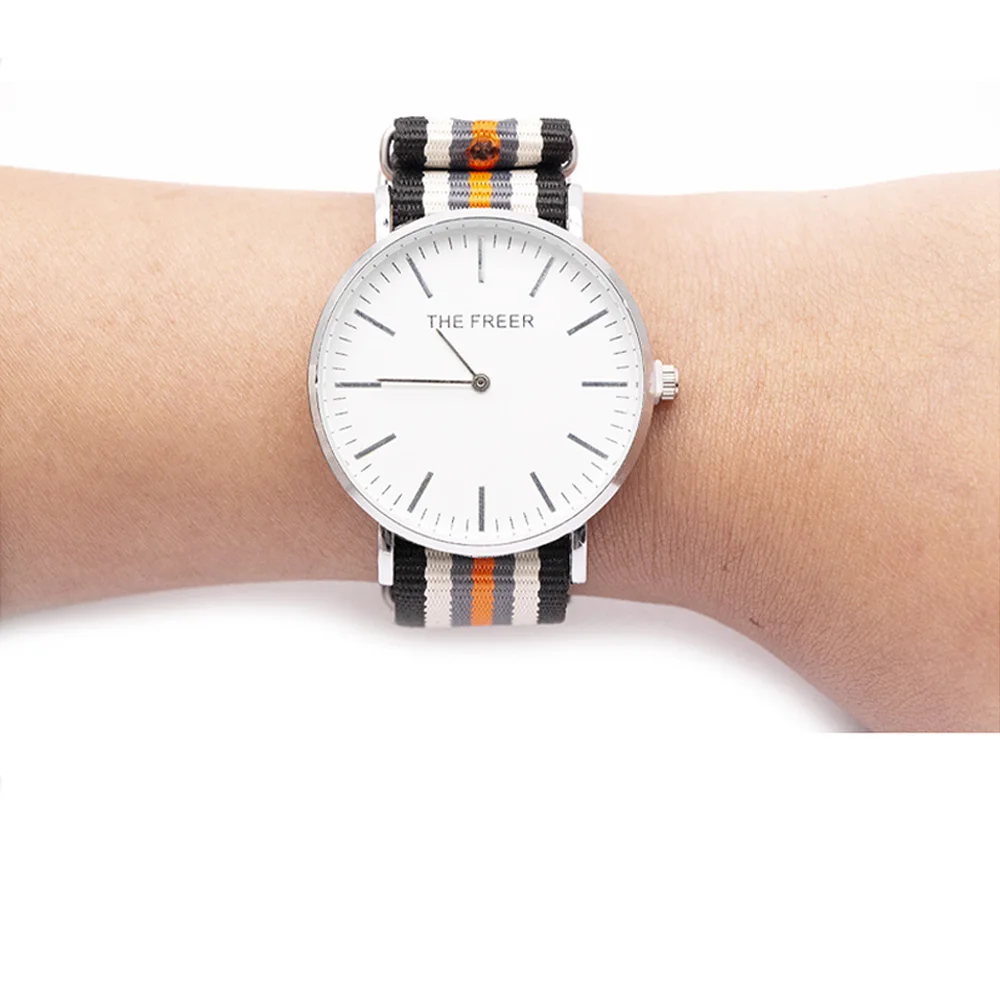 Ремешок нейлоновый для наручных часов прочный Воздухопроницаемый браслет с