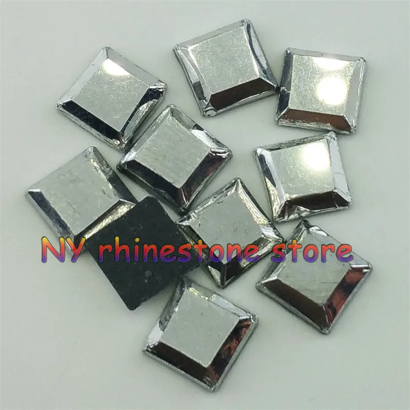 Сделай Сам стразы для горячей фиксации 100 шт./пакет 6 мм 1-10 # квадратные