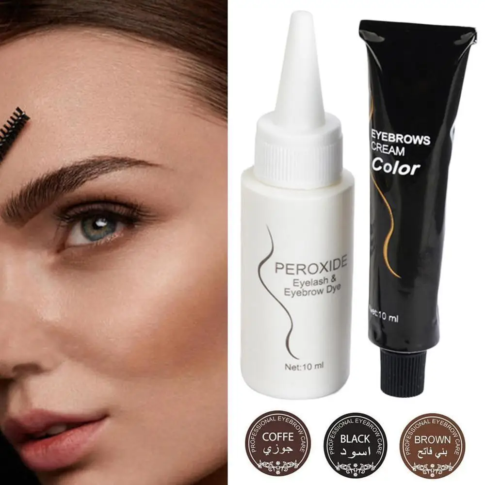 

Eyebrow Dyeing Eyebrow Dye Hair Dye Long-Lasting Non-Fading Hair Eyelashes Dye Powder Eyebrow Hair Coloring Product Cream