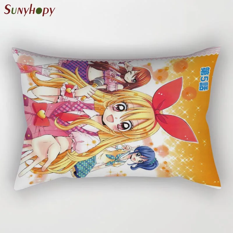 Популярный Стиль Aikatsu! Оригинальные разноцветные наволочки из полиэстера для