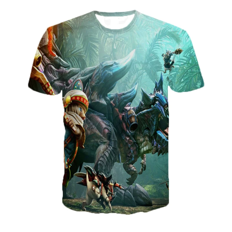 Футболка с 3D-принтом Охотник на монстров футболка унисекс в стиле хип-хоп