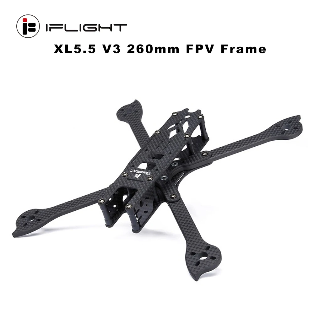 Комплект колесной базы iFlight XL5.5 V3 FPV рама 5 дюйма 260 мм для гоночного дрона 2207/2306