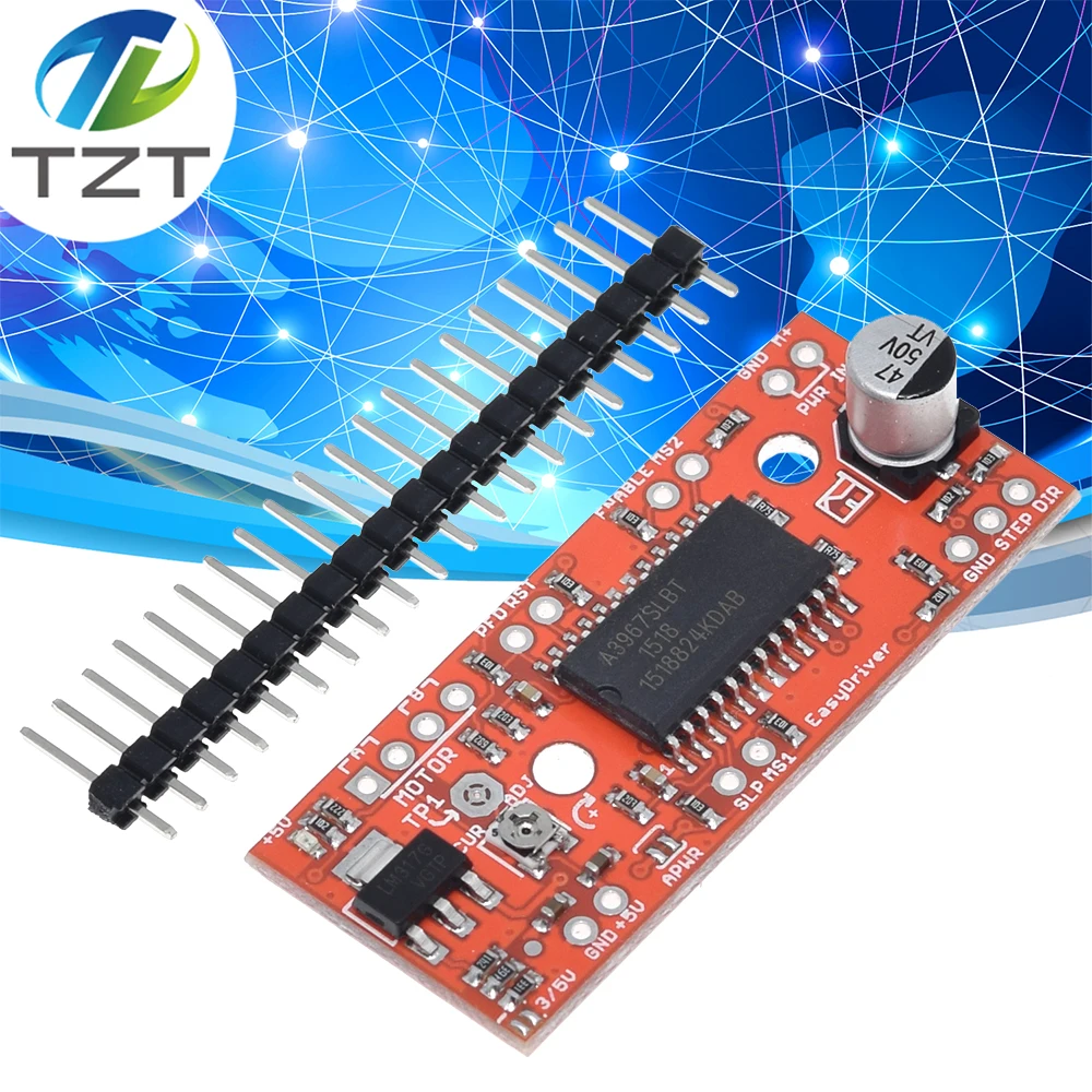 Завеса A3967 шаговый двигатель EasyDriver мотор драйвер V44 для arduino Совет по развитию 3D