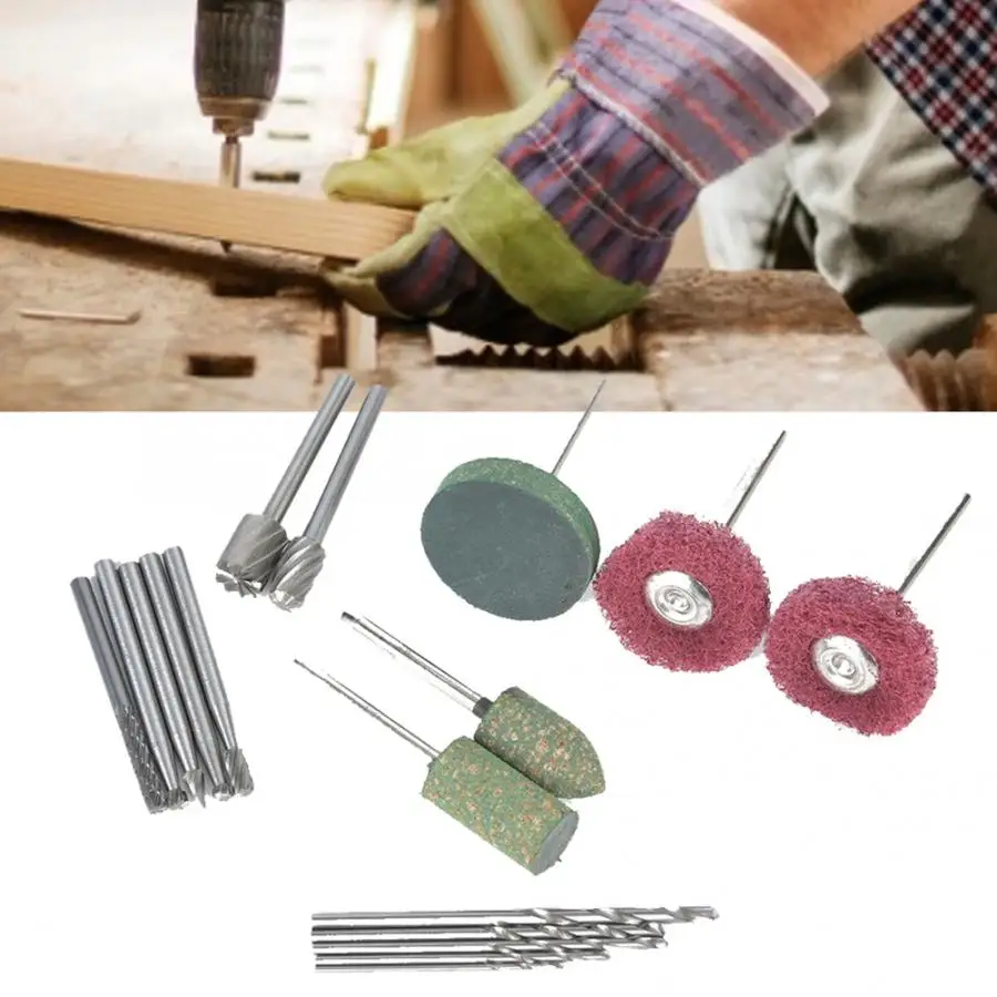 17 шт. деревообрабатывающие аксессуары ручные инструменты полировальные наборы