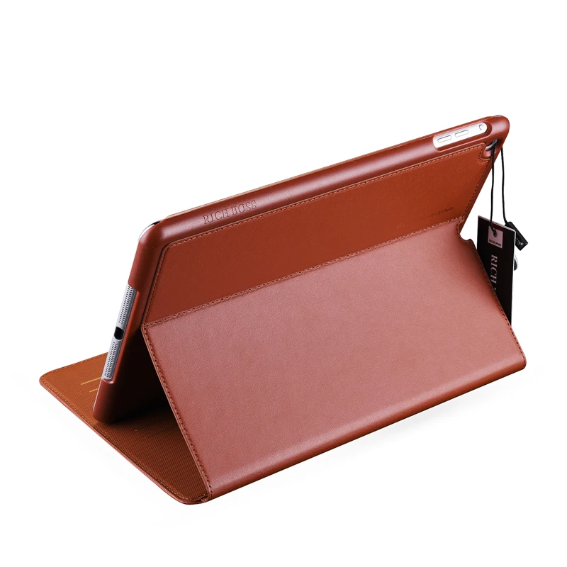 Ретро Бизнес чехол из натуральной кожи с откидной крышкой для iPad Air Air2 9 7 &quot2017