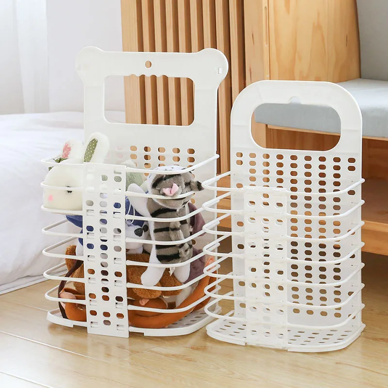 

Laundry Basket Large Hamper Foldable Bag For Dirty Clothes Organizer Picnic Baskets Print Toy Gift Wall-mo
