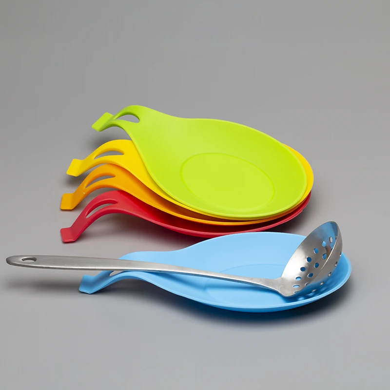 Новый силиконовый коврик для ложки подставка ложки|Коврики и подложки| |