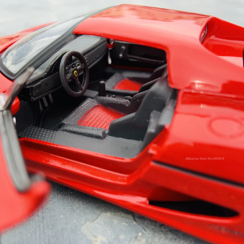 Bburago 1:24 Феррари F50 коллекция авторизованный производителем моделирование брелок
