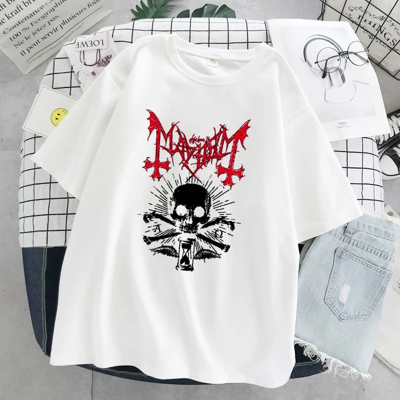 

Женская футболка с коротким рукавом и круглым вырезом, с принтом