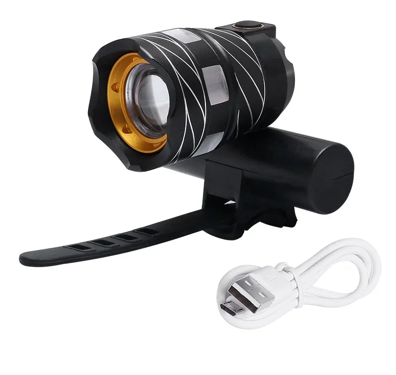 

Фара велосипедная светодиодная с USB-зарядкой, 15000 лм