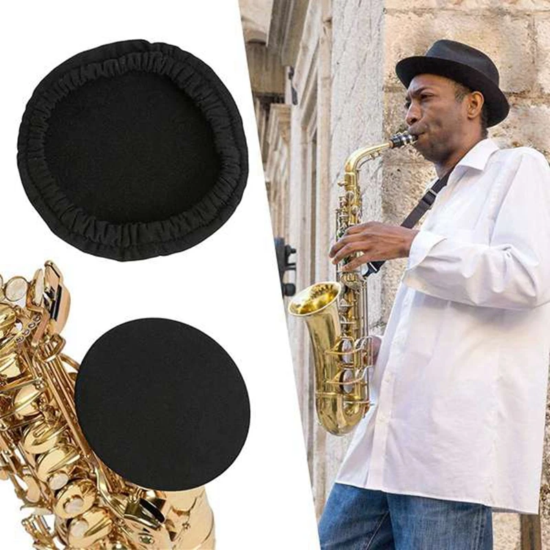 

6PCS 5Inch Instrument Bell Cover Washable Bell Cover for Alto Saxophone