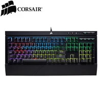 corsair k68 mechanical keyboard wired connection gaming keyboard full size ip32 protection