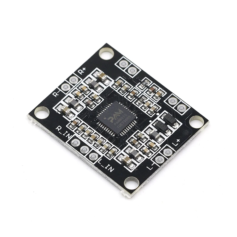 Плата цифрового усилителя мощности PAM8610 2x15 Вт двухканальная стерео мини класса